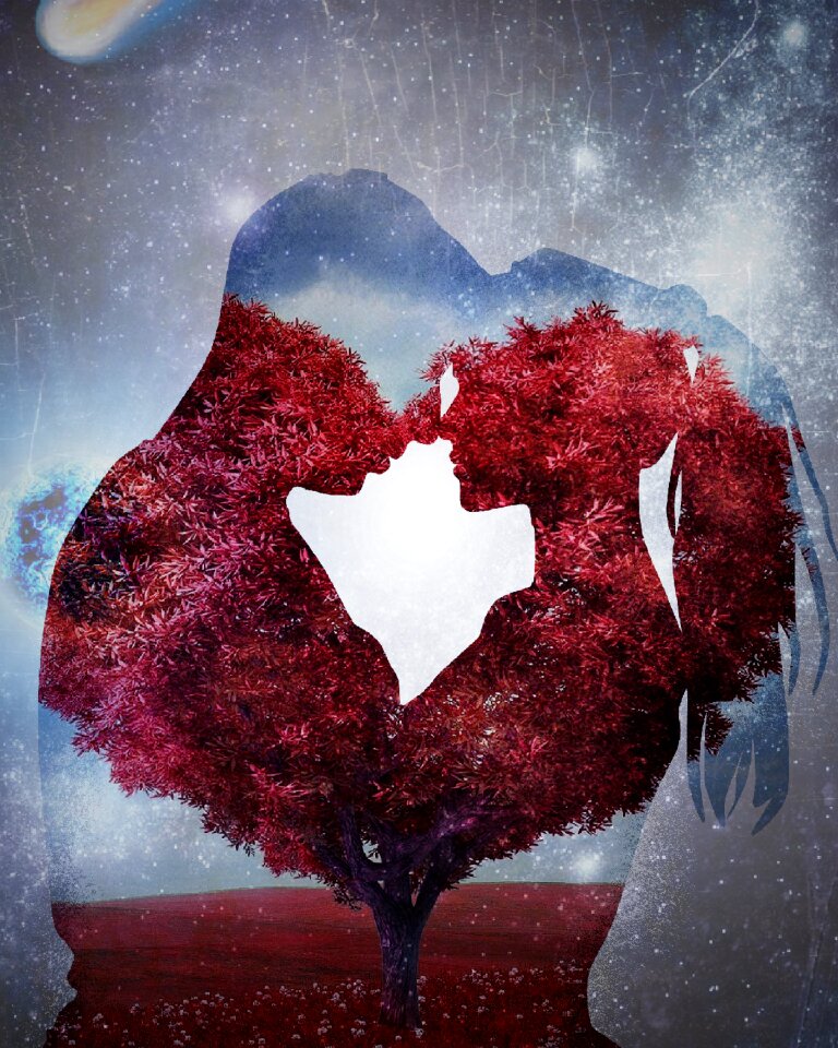 Romance valentine heart