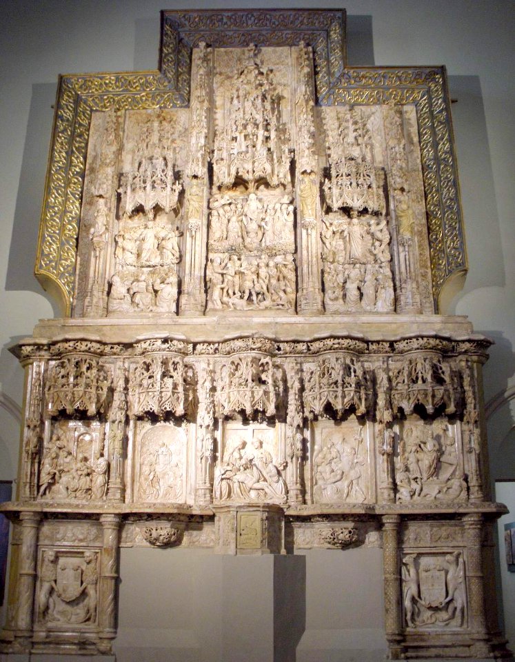 Huesca - Museo Diocesano, Retablo de Montearagón 01
