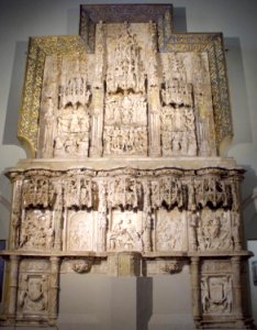 Huesca - Museo Diocesano, Retablo de Montearagón 01