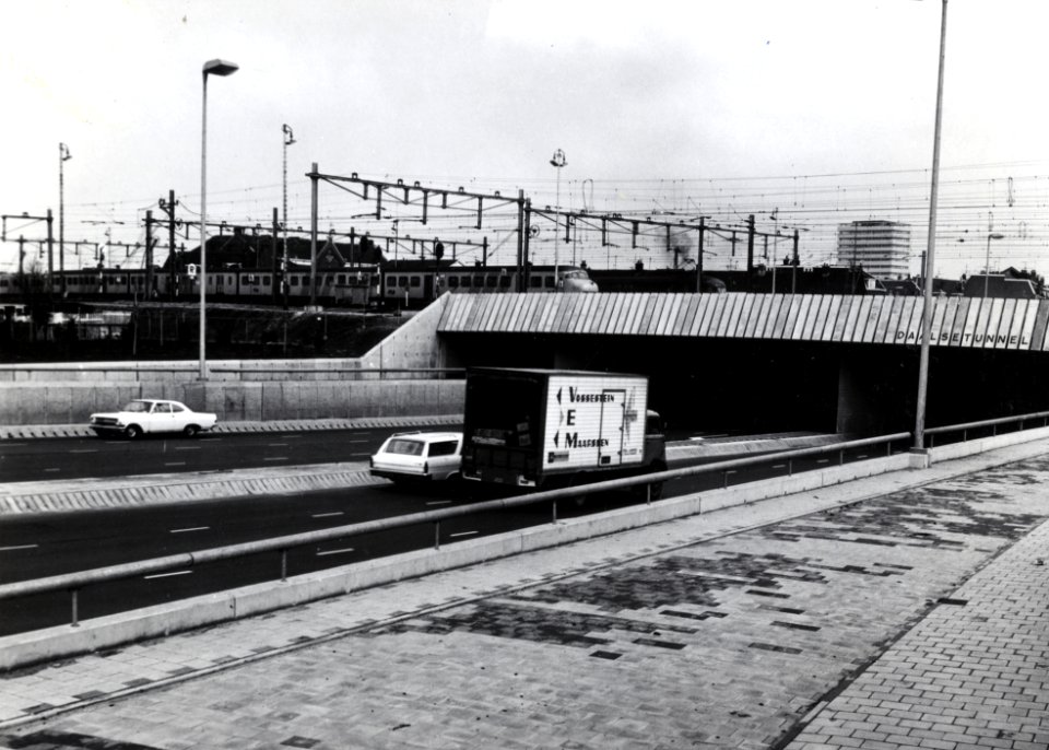 HUA-169159-Gezicht op de Daalsetunnel te Utrecht