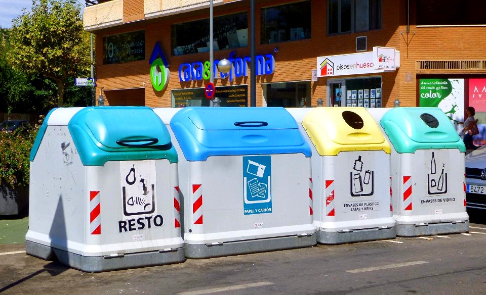 Huesca - reciclaje de residuos urbanos 1