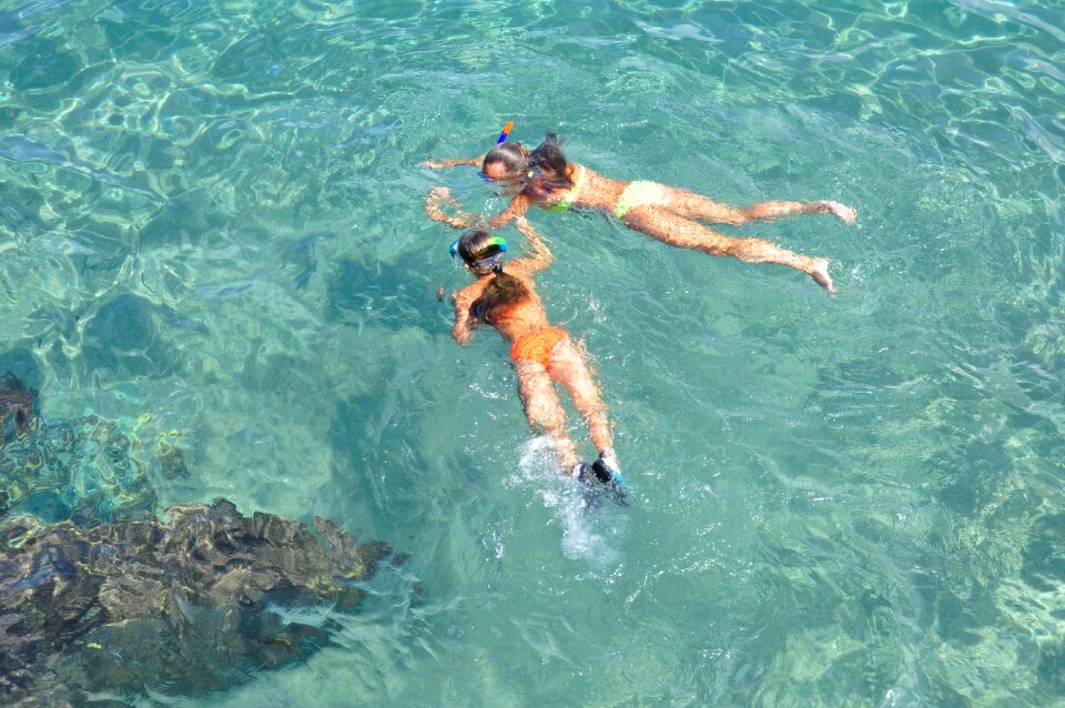 Holiday diving blue