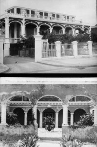 Huis in de wijk Scharloo in Willemstad Curaçao, Bestanddeelnr 254-6241