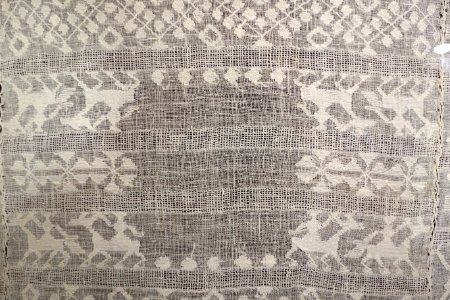 Huipil, Kekchi Maya, Coban, view 2, mid 20th century, cotton - Textile Museum of Canada - DSC01183