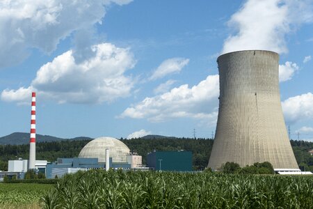 Atomic energy power supply nuclear reactors