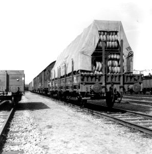HUA-167470-Afbeelding van goederenwagens op het emplacement te Amersfoort