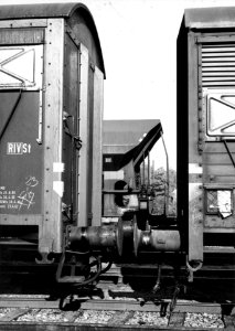 HUA-169507-Afbeelding van enkele goederenwagens op het emplacement van het N.S.-station Winterswijk te Winterswijk