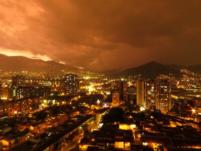 Urban landscape medellin urban photo