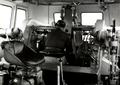 HUA-169713-Interieur van de Plassermatic Spezial stopmachine van de NS te Hoek van Holland