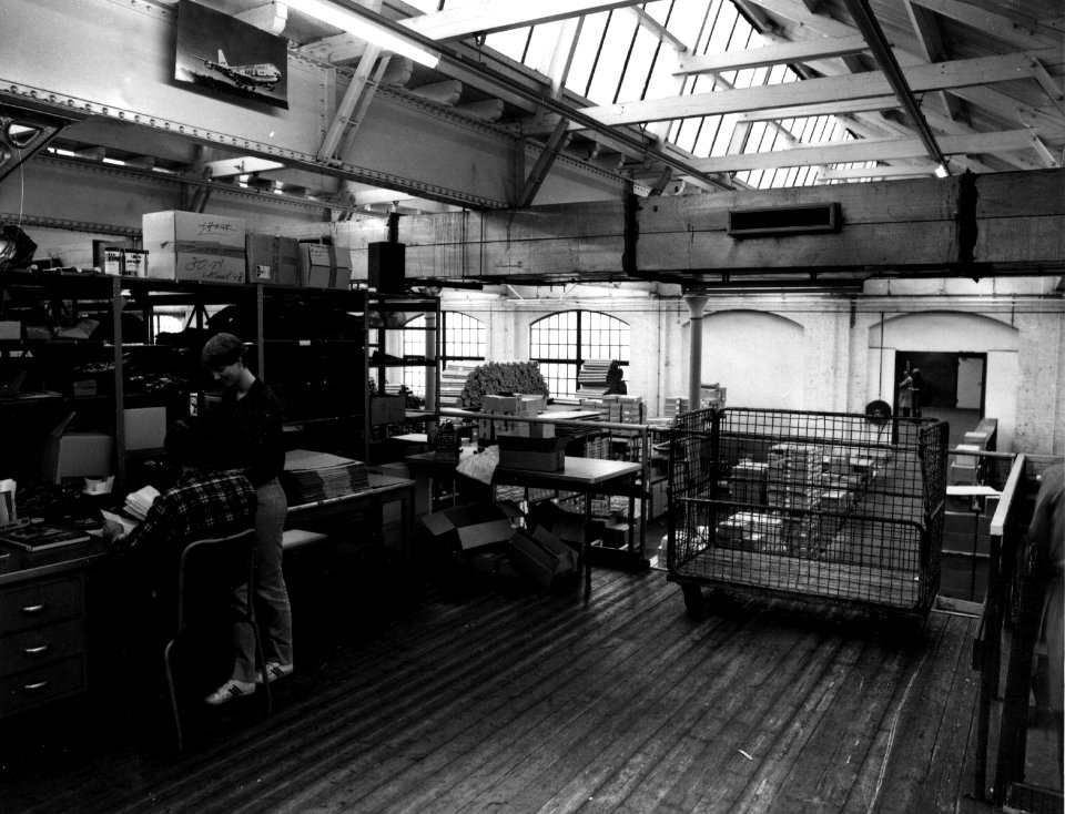 HUA-153338-Interieur van het Algemeen Magazijn Utrecht AMU 