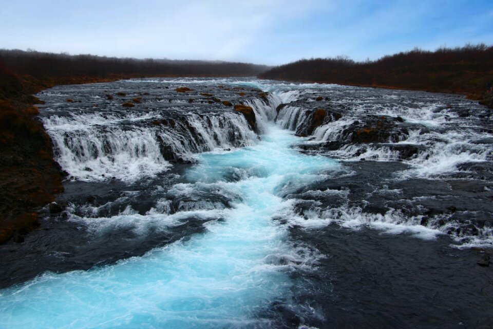 Turquoise blue water beauty