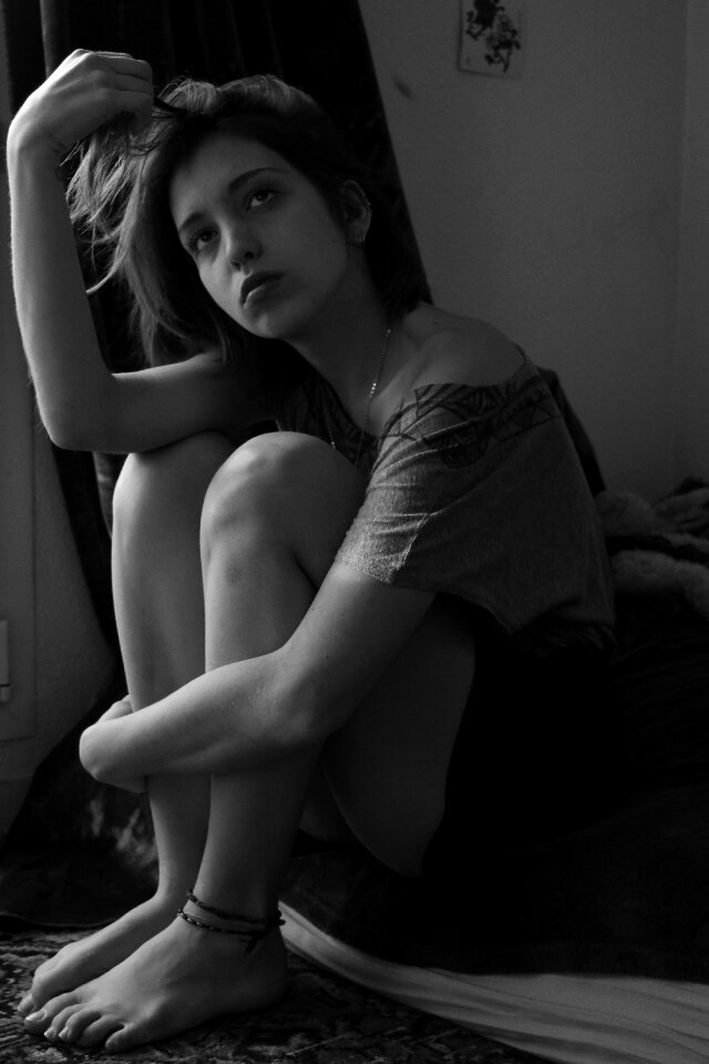 Girl young woman top model