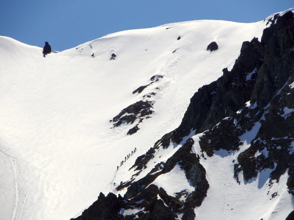 Height winter snow photo