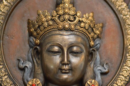 Buddha brass image