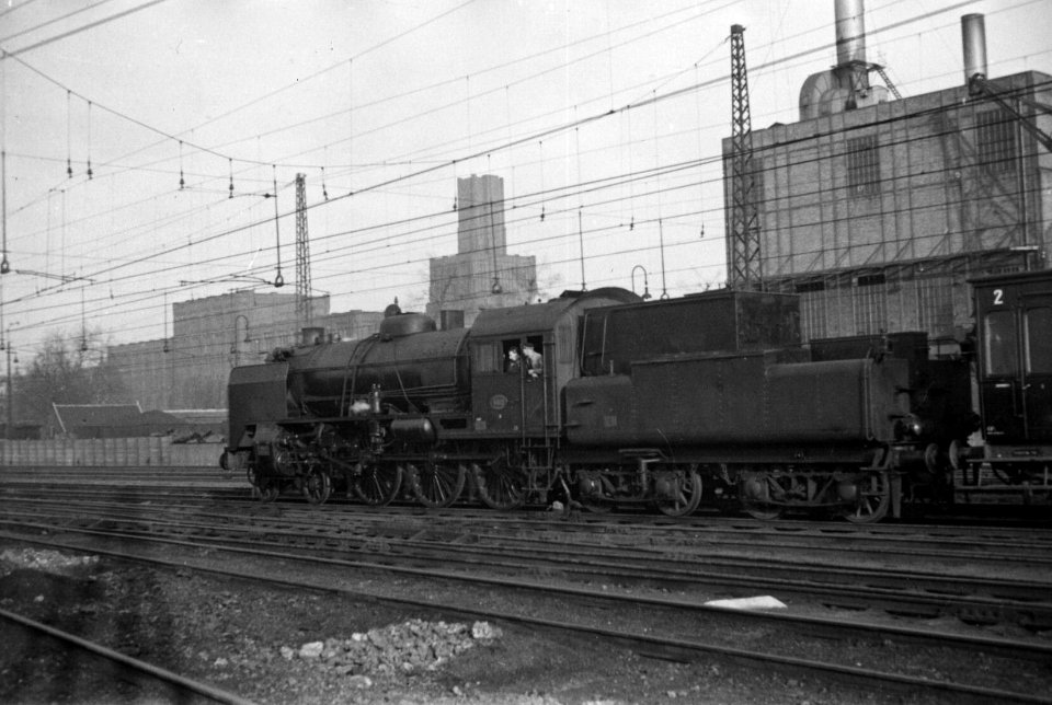 HUA-160444-Afbeelding van de stoomlocomotief nr. 4011 (serie 4000) van de N.S. te Utrecht