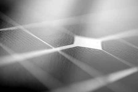 Energy solar panels power photo