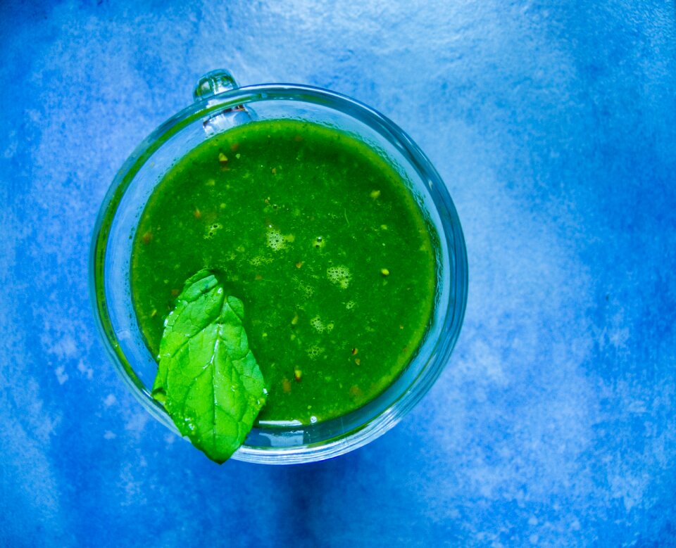 Green healthy refreshment
