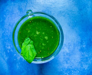 Green healthy refreshment