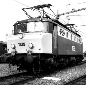 HUA-164194-Afbeelding van de electrische locomotief nr 1139 serie 1100 van de NS