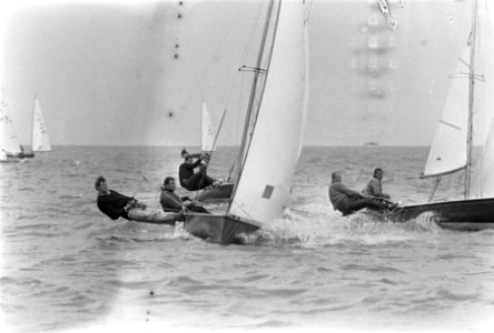 Hollandweek op Zuiderzee, de flying Dutchman in aktie, Bestanddeelnr 919-4218