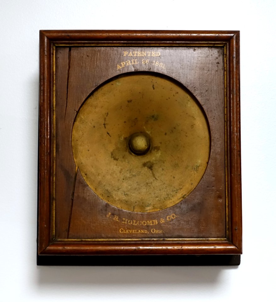 Holcomb's Acoustic Telephone, J.R. Holcomb & Co., Cleveland, Ohio, 1881-1898 - Telephone Museum - Waltham, Massachusetts - DSC08132