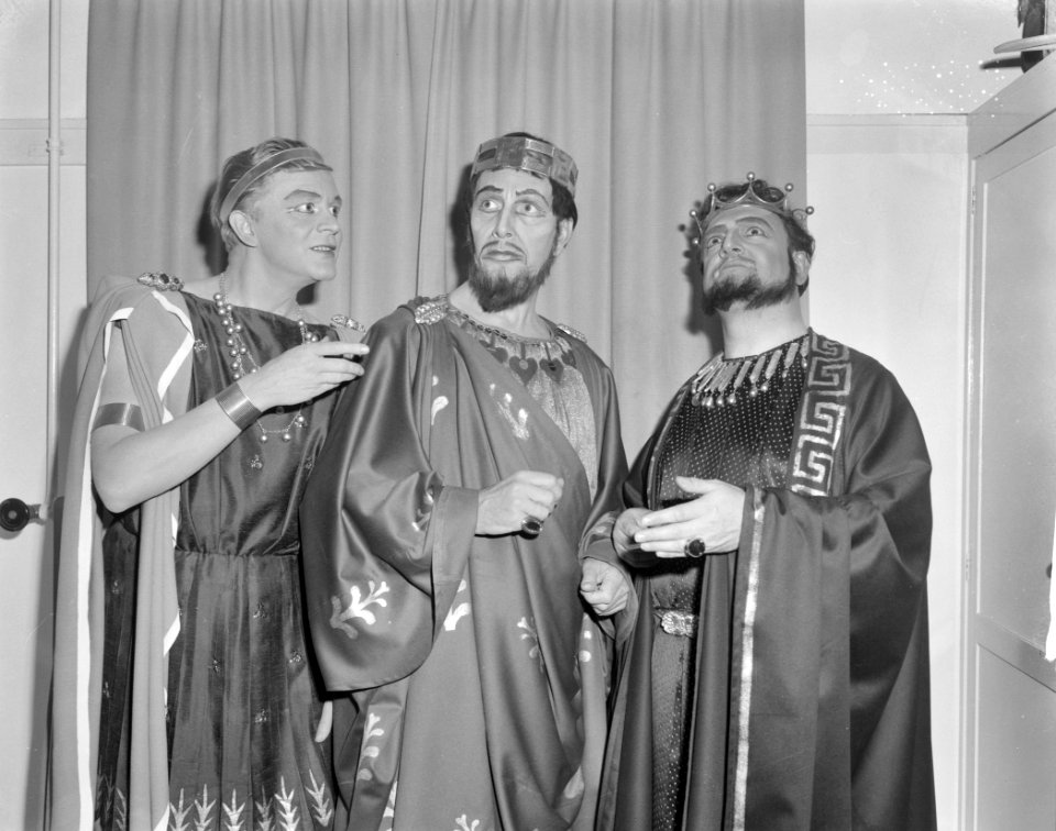 Holland Festival (Uitvoering door de Nederlandse Opera van Ïl ritorno dUlyss…, Bestanddeelnr 914-0240