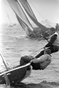 Hollandweek te Loosdrecht, een stern is omgeslagen, aktie op de plassen, Bestanddeelnr 919-4056