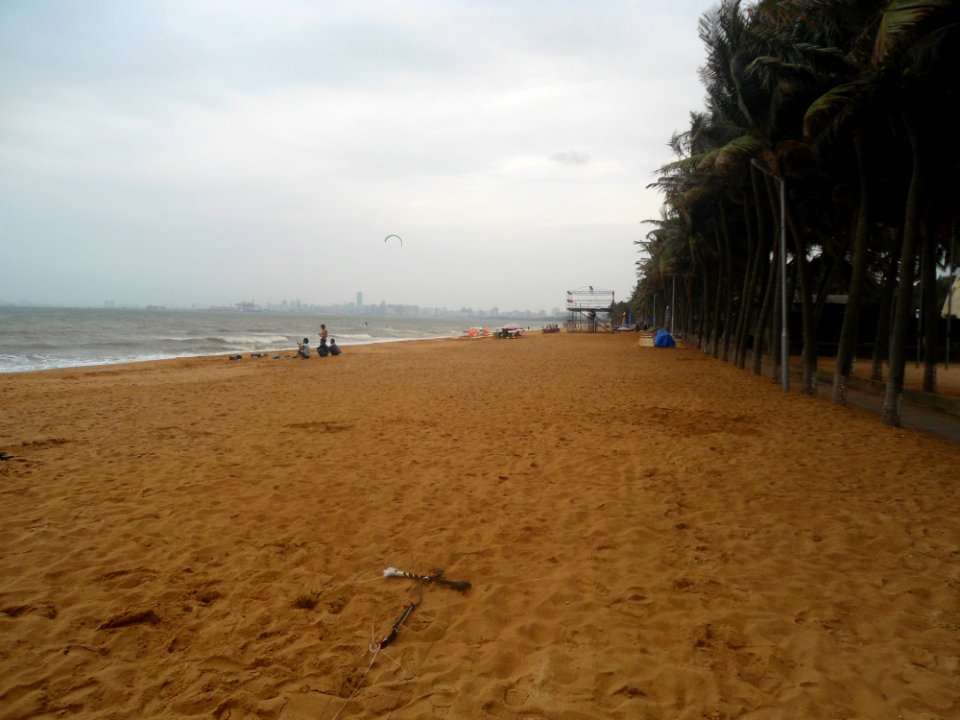 Holiday Beach, Haikou looking east - 03