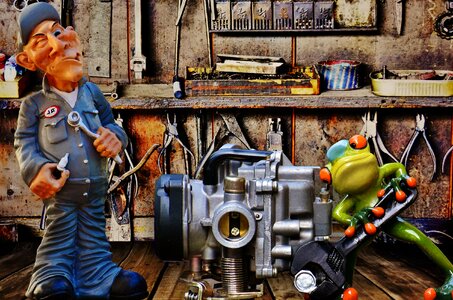 Frog figure funny