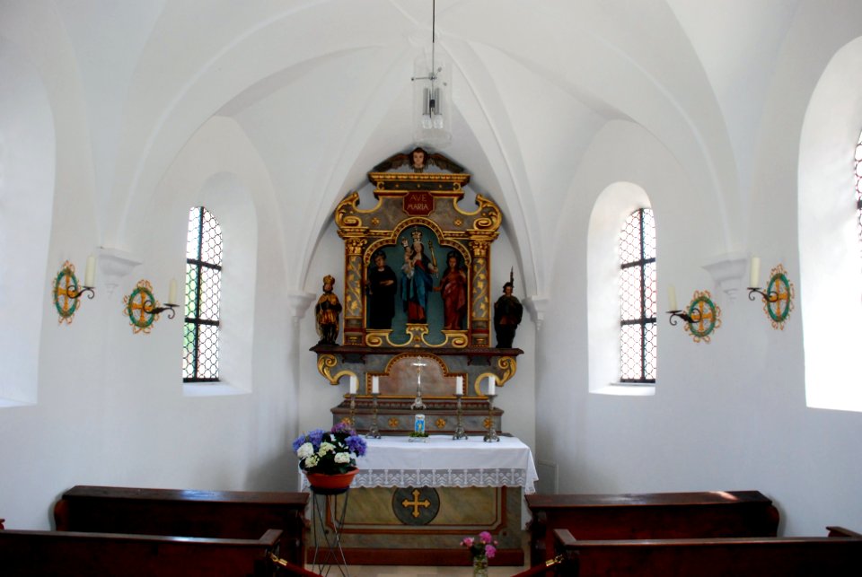 Holzkirchen Kapelle Unserer Lieben Frauen Innen