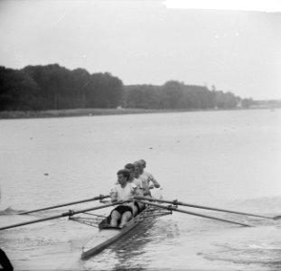 Hollandbeker 1964 op de Bosbaan Amsterdam, Rob Groen, Bestanddeelnr 916-5959