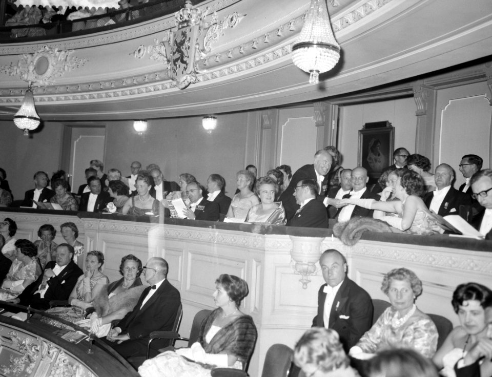 Holland Festival Gala-avond Stadsschouwburg, loge, Bestanddeelnr 911-3398