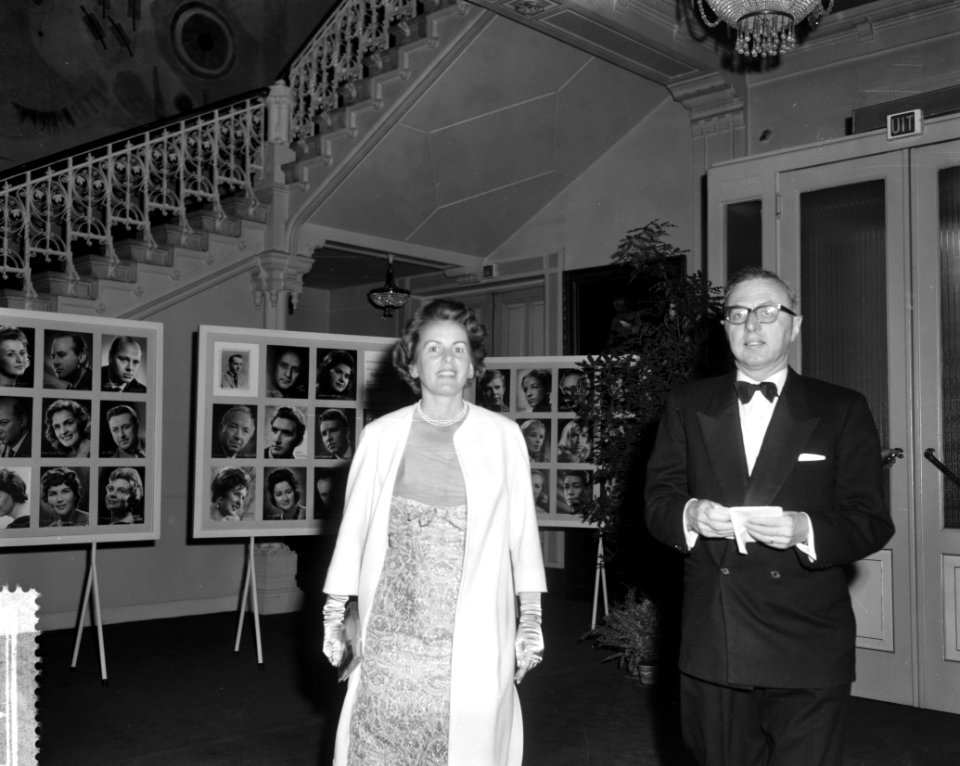 Holland Festival opening Stadsschouwburg, overzicht loge Zijlstra, Bestanddeelnr 915-2640