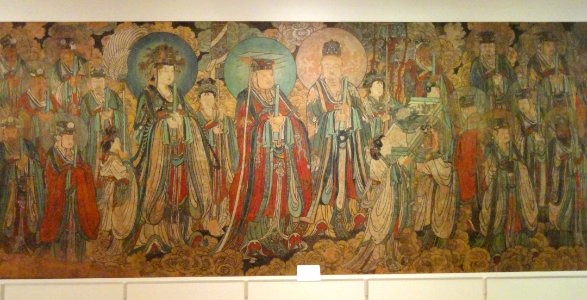 Homage to the Highest Power, probably Longmen Monastery, Shanxi Province, China, Yuan Dynasty, c. 1300 - Royal Ontario Museum - DSC09823 photo