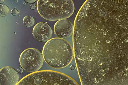 Texture macro oil