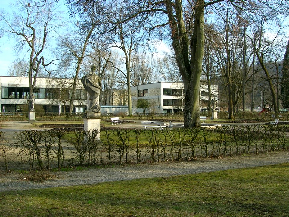 Hofgarten Eichstätt -Blick zur Universität (1)
