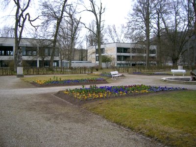 Hofgarten Eichstätt -Blick zur Universität (3)