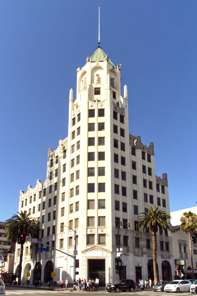 Hollywood First National Bank Building from southwest 2015-05-31