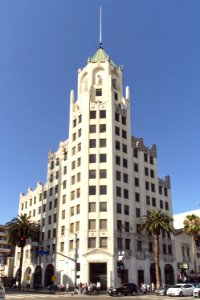 Hollywood First National Bank Building from southwest 2015-05-31