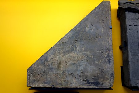 Hollow-brick tomb tiles, view 10, China, Luoyang, Henan Province, Eastern Han Dynasty, 25-220 AD, earthenware - Royal Ontario Museum - DSC03571