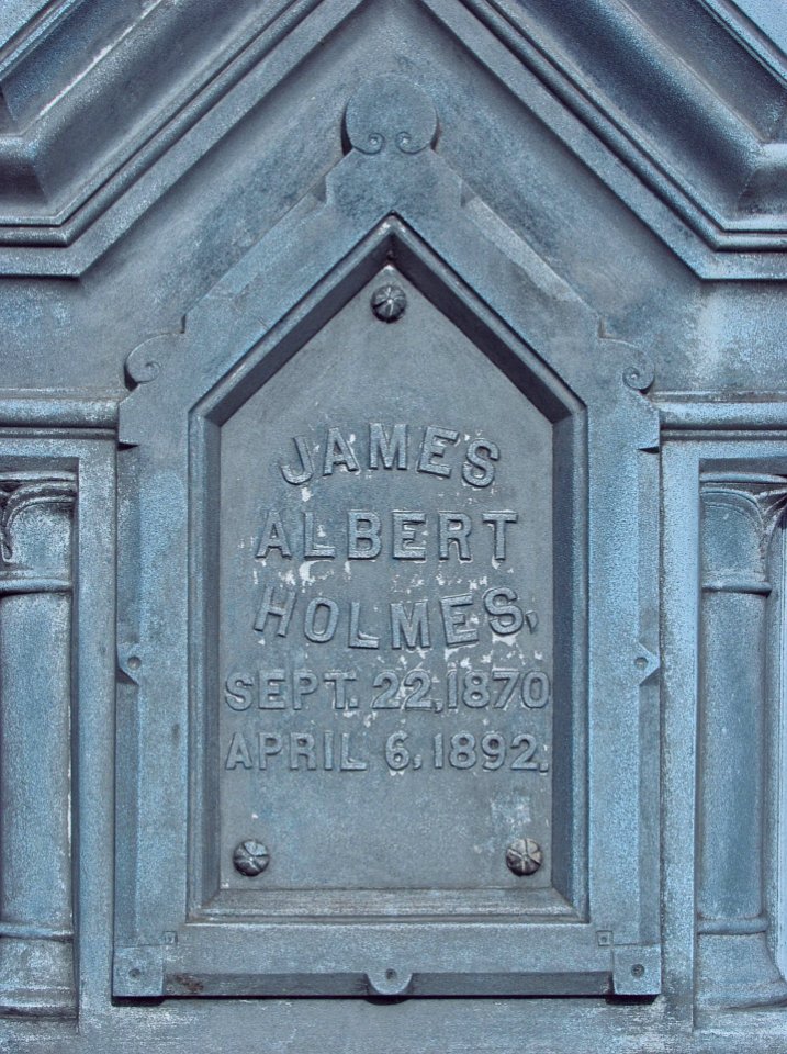 Holmes (James Albert), Robinson Run Cemetery, 2015-09-27, 02