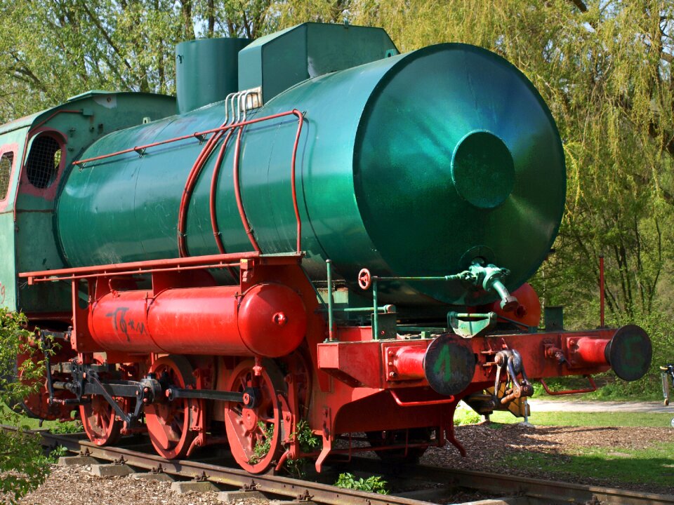 Train museum locomotive old
