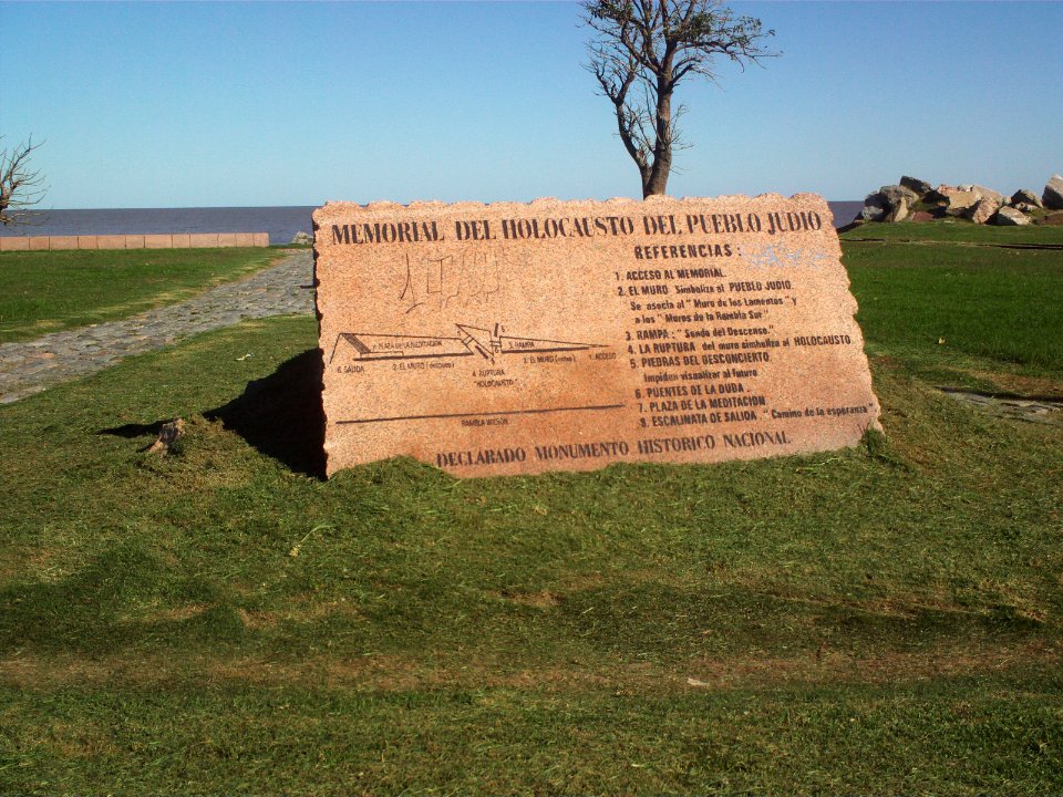Holocaust memorial Punta Carretas
