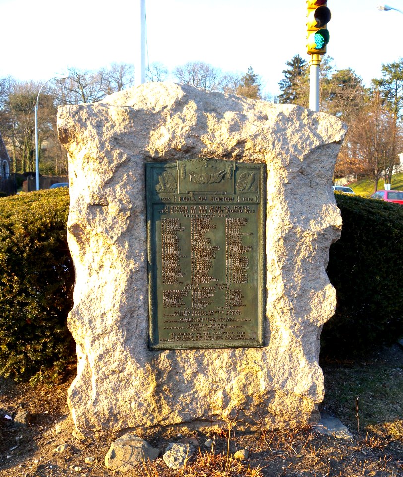 Hollis Pk Blvd 193 Hillside plaque jeh