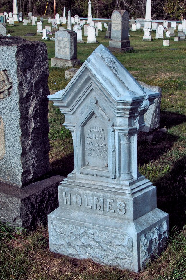 Holmes (James Albert), Robinson Run Cemetery, 2015-09-27, 01