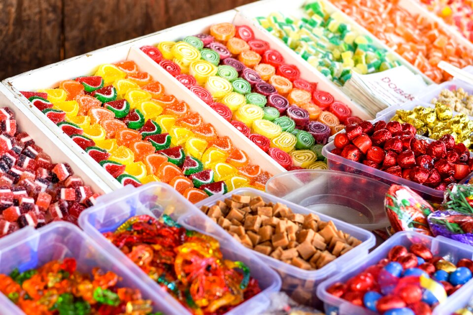 Jelly confectionery bonbon sweets