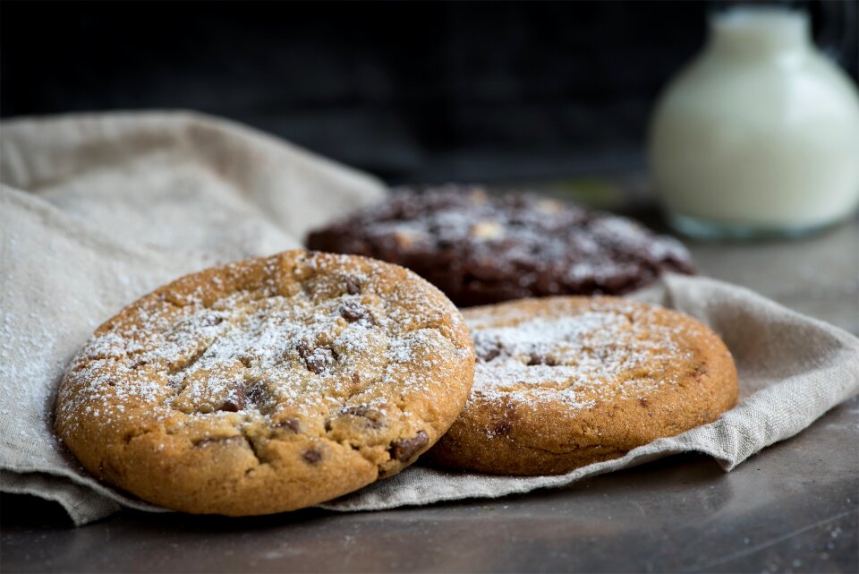 Nut cookies cookie food photo