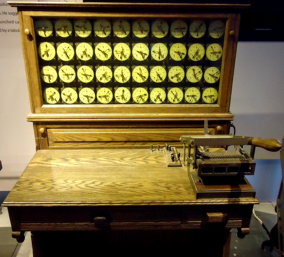 Hollerith census machine at CHM by Tomwsulcer