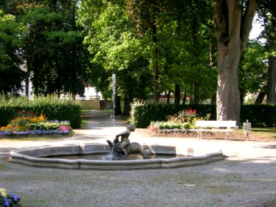 Hofgarten Eichstätt -Brunnen Mitte