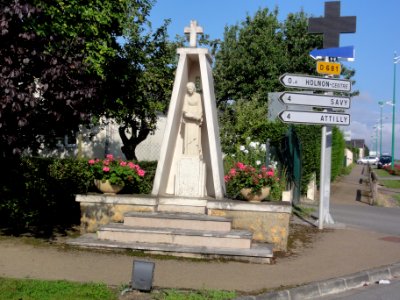 Holnon (Aisne) oratoire Notre-Dame-du-Monde-Entier